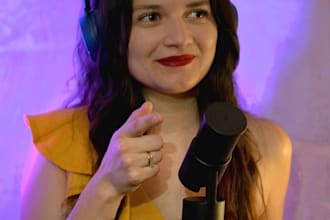 record a professional spanish female voice over for ads, brands and videos