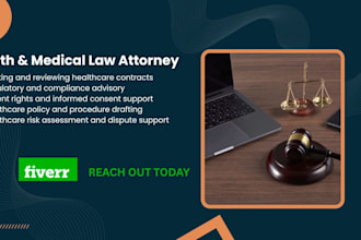 draft and review healthcare policies and consent documents