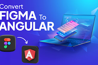 convert figma design to vue js or angular