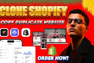 clone shopify store, copy shopify store, duplicate shopify store shopify website