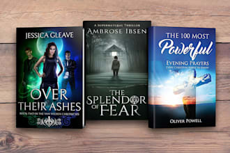 design a polished KDP cover optimized for amazon rules