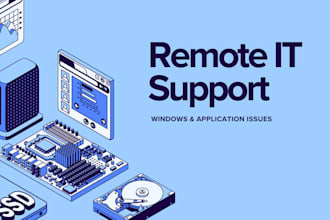 troubleshoot windows and application issues remotely