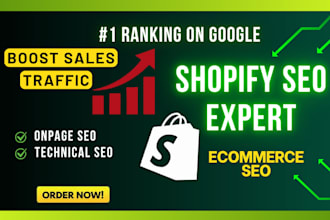 do advance shopify SEO to boost sales traffic and ranking