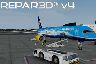do livery repaint for prepar3d v4 plus aircraft addons