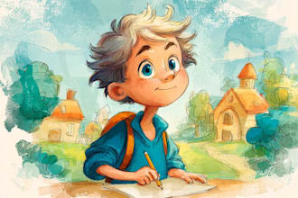 draw childrens book illustrations