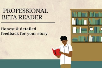 beta read your story and give honest feedback