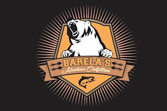 design animal adventure hunting community logo