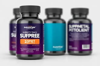 design professional supplement label for you