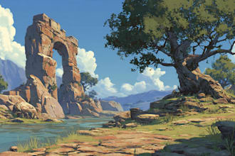 paint an environmental concept art