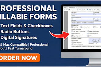 add text fields, checkboxes, radio buttons, and signatures to fillable PDF