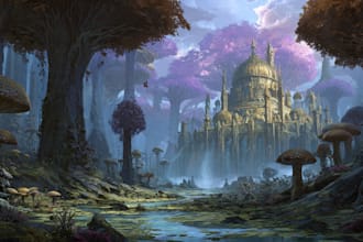 do fantasy concept art