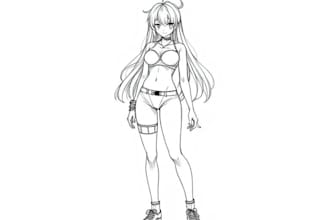 sketch your character for you