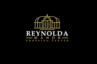 design historic reynolda area winston salem shopping center logo