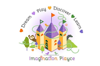 make exceptional an indoor outdoor play center logo for kids
