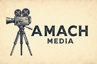 design eye catchy media logo with unlimited revisions