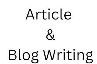 write ai assisted human edited blog and articles