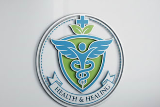 design a clean and professional medical logo for your brand