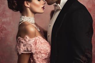design professional romance book cover