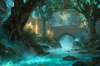 environment concept art landscape design