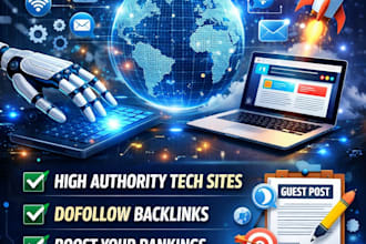 write SEO optimized tech blog posts for your website