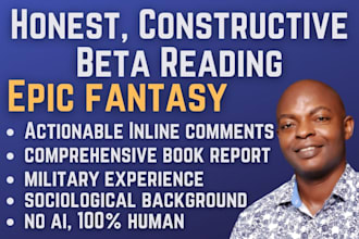 beta read your epic fantasy novel
