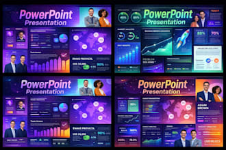 design marketing pitch deck, startup pitch deck, powerpoint presentation, canva