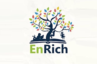 professional childcare, preschool, or daycare logo design
