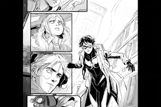 do a comic page