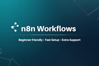 build n8n workflow automation and API integrations