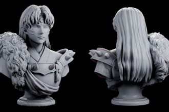 create 3d models for printing, toys and collectibles