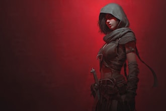 create a game character
