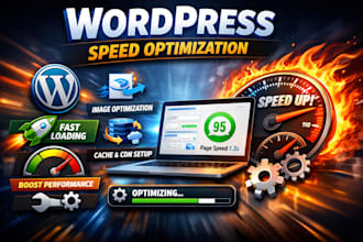 do wordpress speed optimization to boost site performance