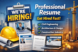 design a modern, job winning ats resume or CV for engineers