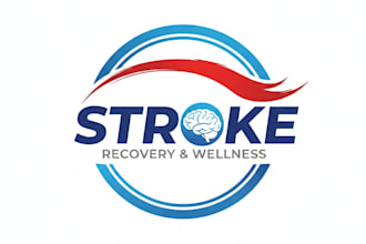 design a professional and caring stroke recovery centre logo