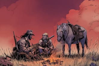 illustrate comic book graphic novel storyboard comic