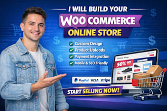 build a professional woocommerce online store