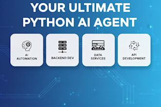 be your python developer for apis, automation and backend