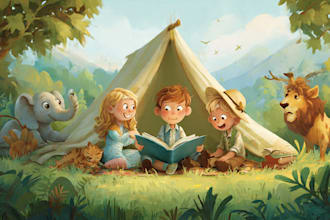 children story book illustration children picture book art