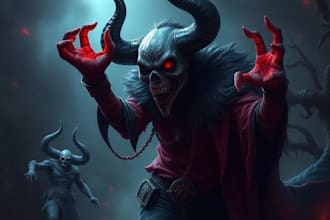 fantasy horror and fantasy horror character