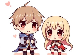 drawing chibi anime style