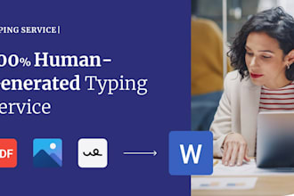 do fast typing from PDF, image or handwritten notes