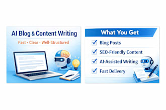 write ai articles and blog posts using chat gpt