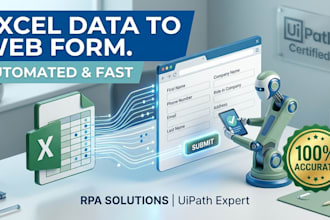 automate your web form filling and data entry with uipath