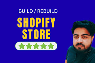 create a professional shopify store for your business