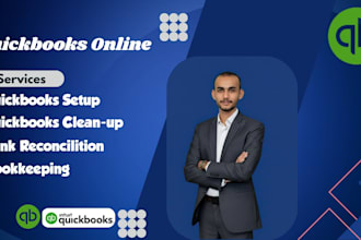 do bookkeeping using quickbooks online and tax services