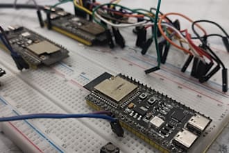 develop embedded iot system using esp32,stm32 and arduino
