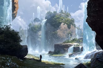 create environment concept art