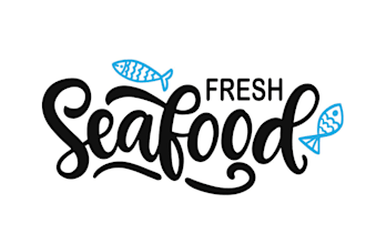design a fresh seafood logo for your brand