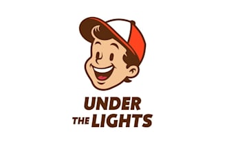 design apparel brand cartoon man logo