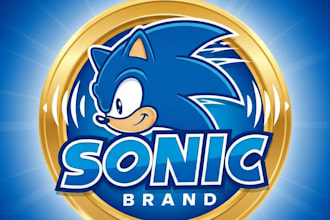 design a fast and dynamic sonic logo for your brand